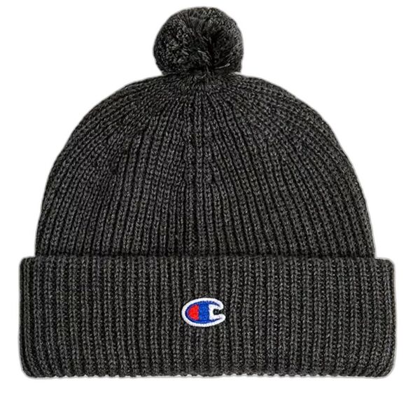 Champion Charcoal Mini Pompom Beanie - Picture 1 of 4